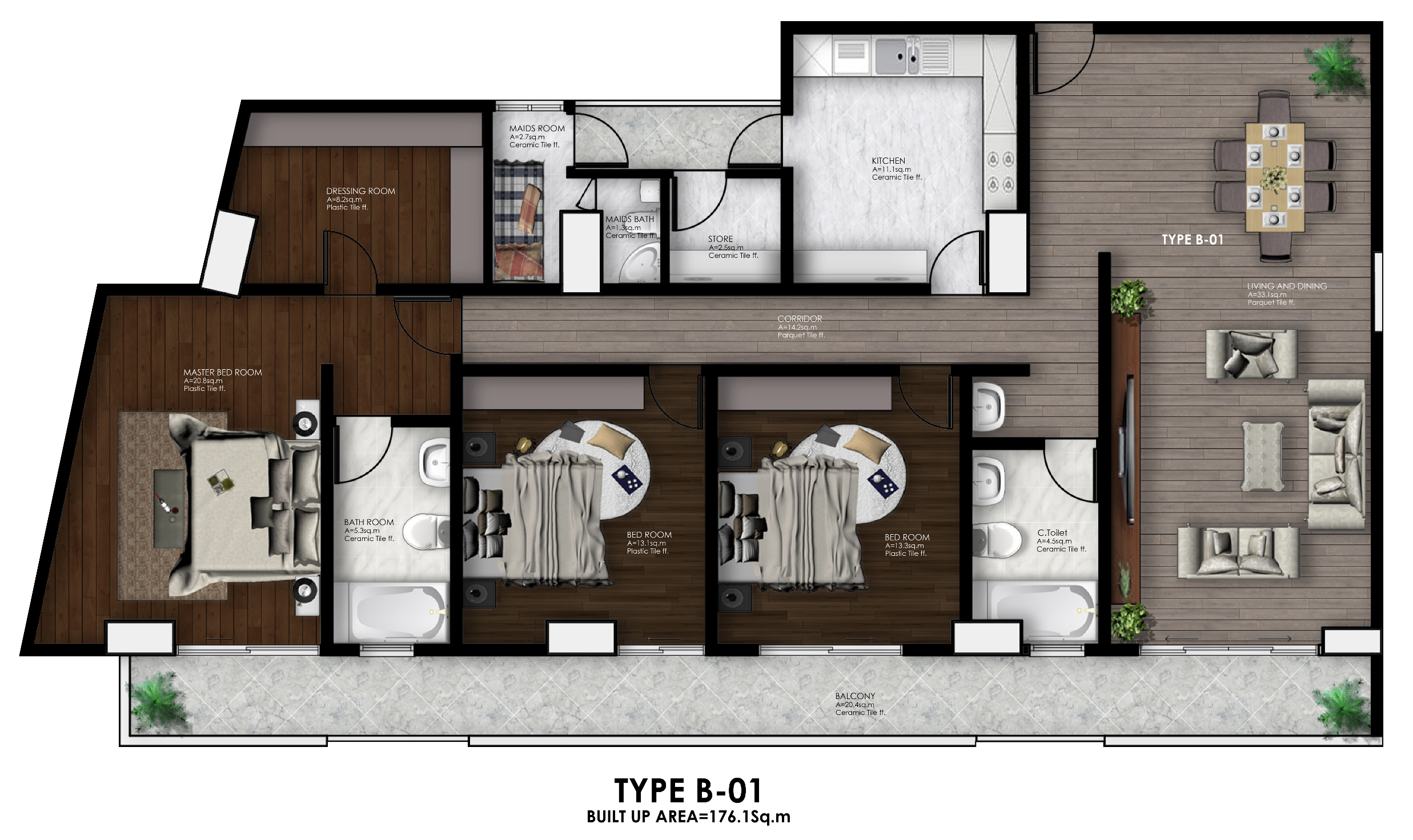 The Ultimate 3 Bedroom